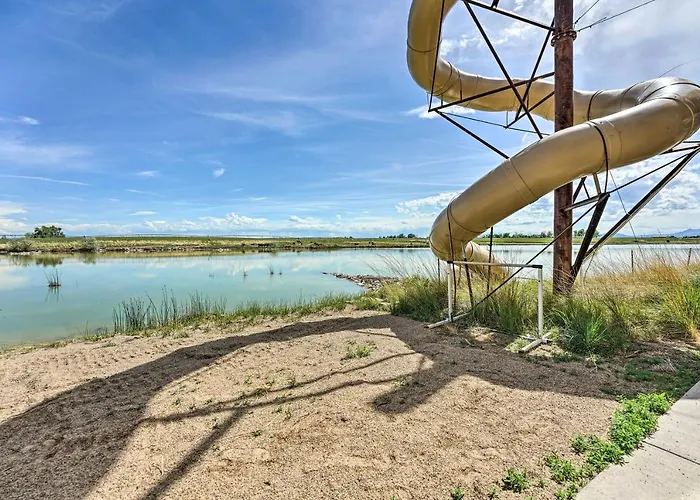 Holiday home Lakefront Country W/ Waterslide & Trampoline! Wheatland